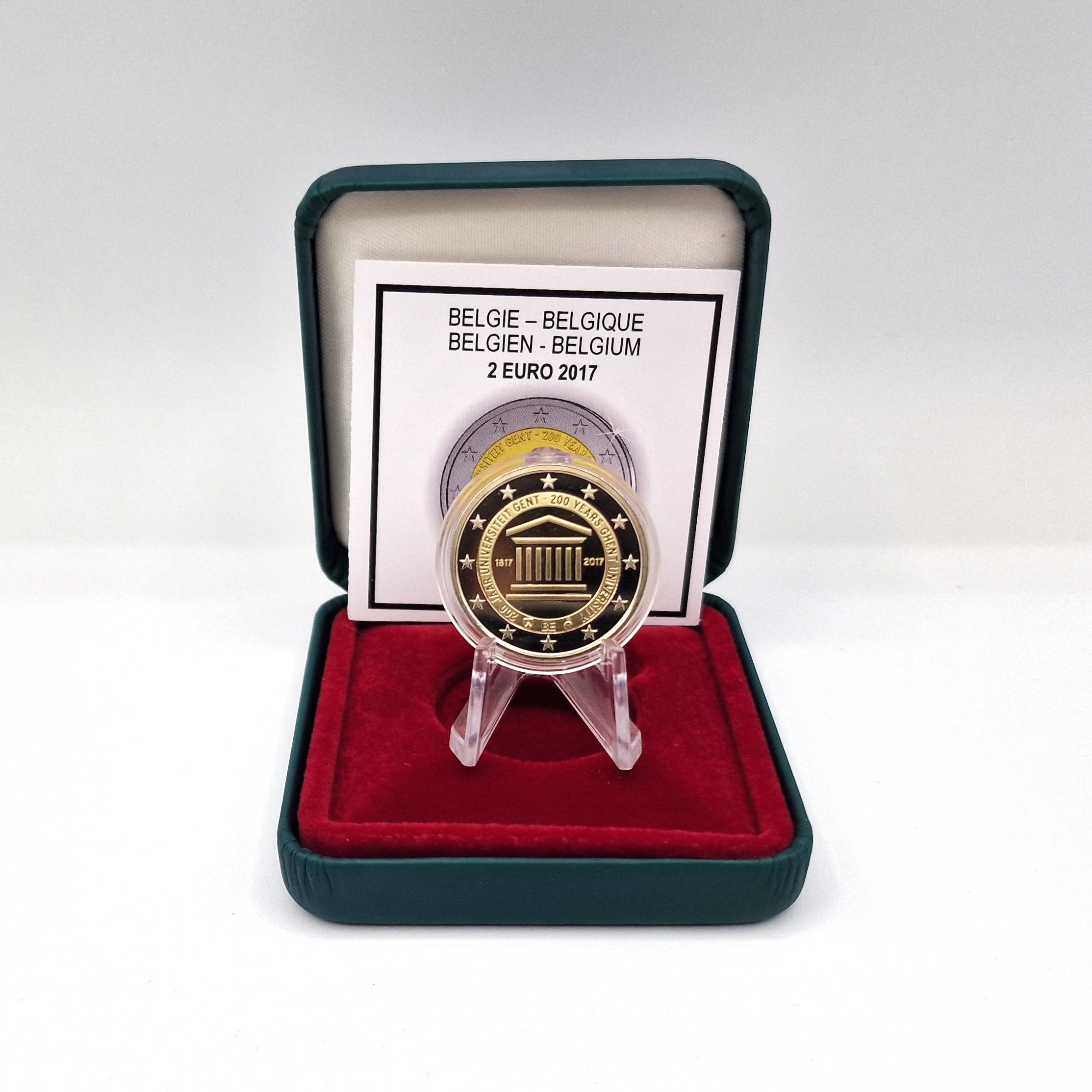 2017 Universidade de Gent - 2€ Bélgica Proof